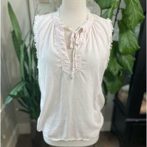 Cloth & Stone Light Pink Sleeveless Top - Size M